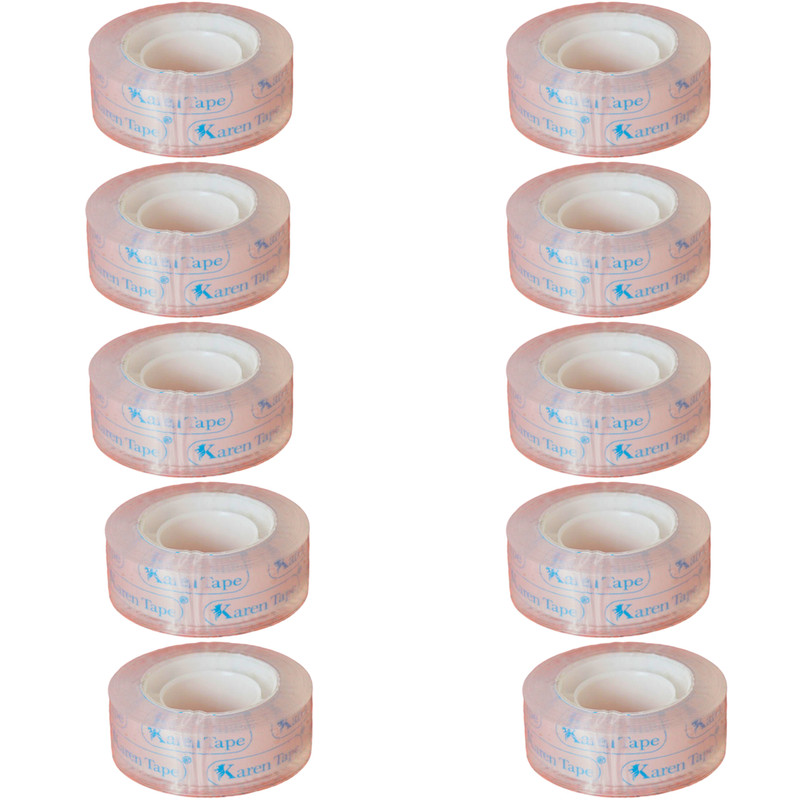 چسب نواری کارن کد 012 عرض 1.8 سانتی متر بسته 10 عددی