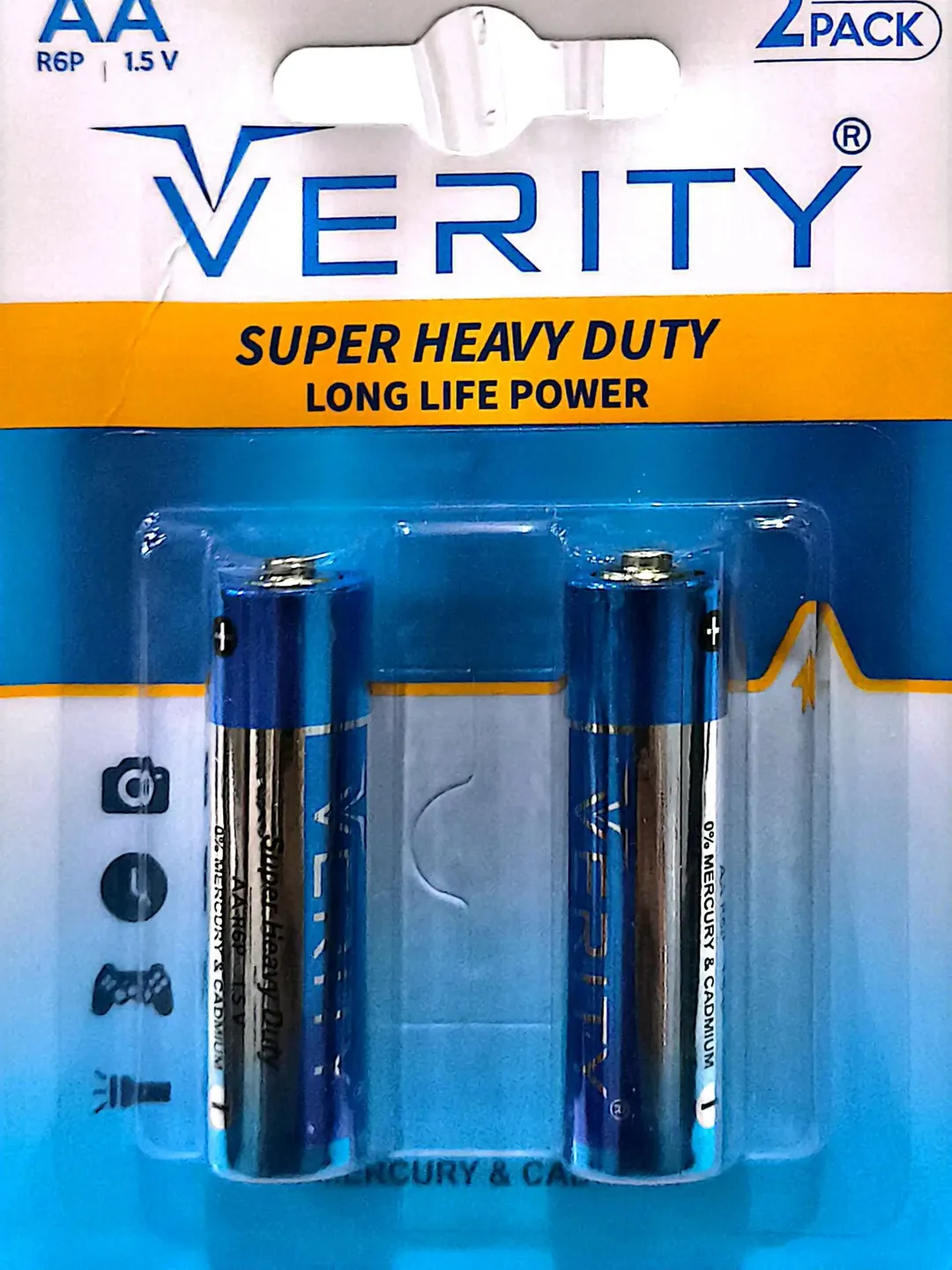 باطری وریتی مدل SUPER HEAVY DUTY ورقی ۲عددی