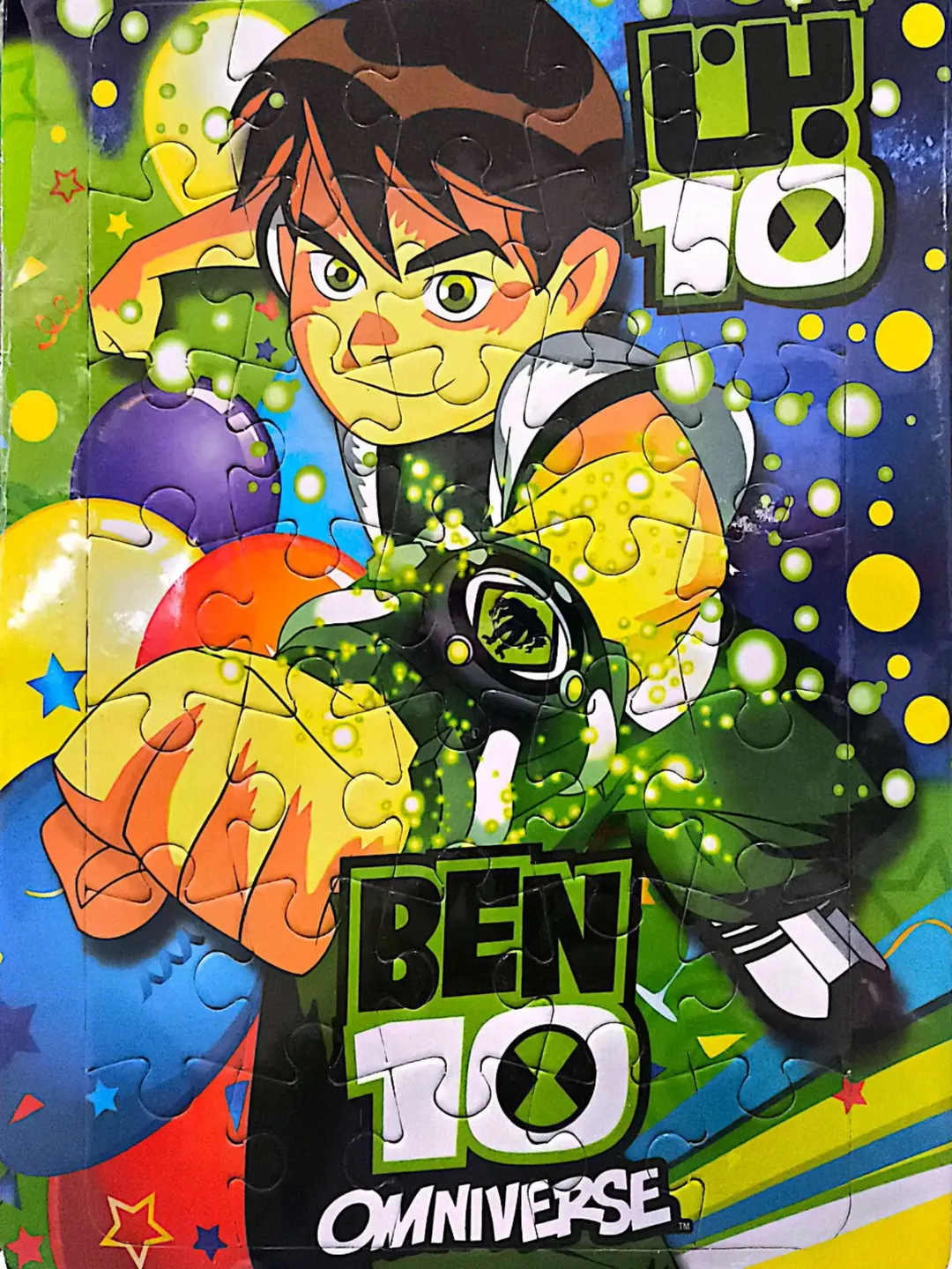 پازل مقوایی پشت وایت بردی