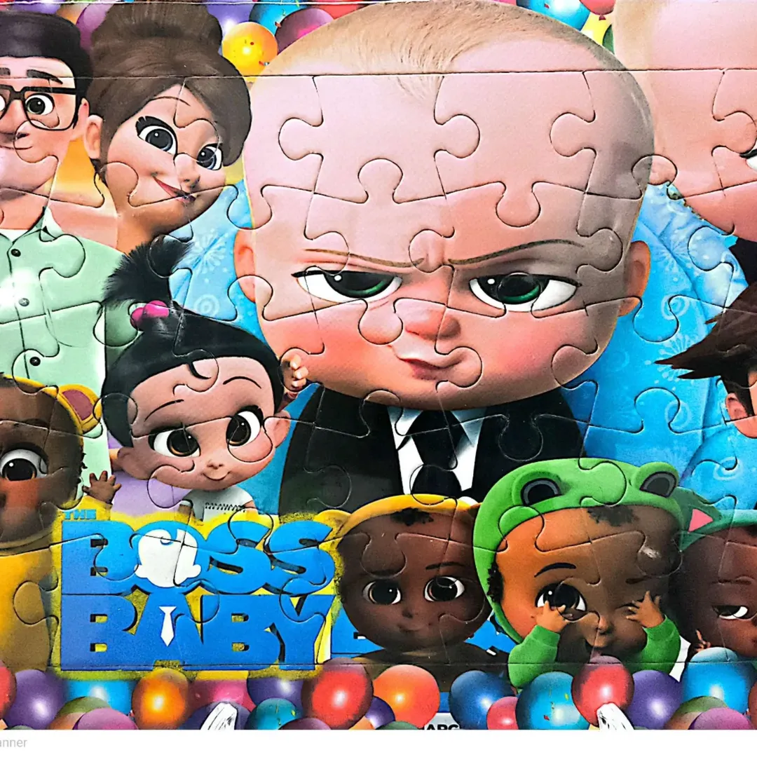 پازل مقوایی بچه ریسس