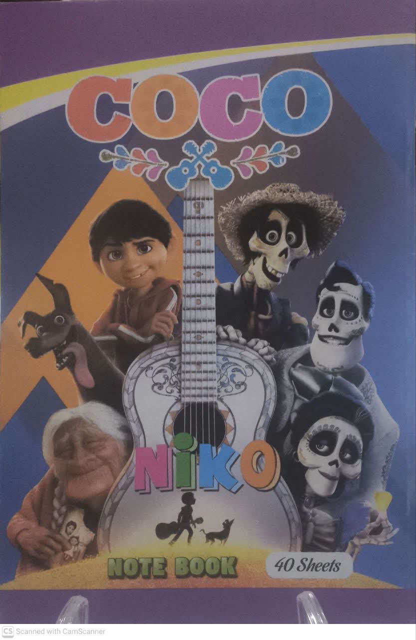 دفاتر 40برگ ته منگنه ای